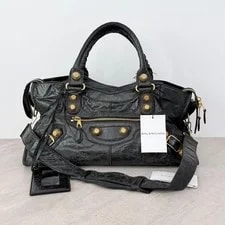 Balenciaga — Balenciaga Giant Part Time 42cm×22cm 2Way Motorcycle — Handbag — resale