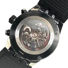 TAG Heuer Carrera Calibre Heuer 02T Tourbillon CAR5A8Y.FC6377 Black #OK596 2