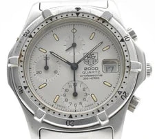 Tag Heuer — ▶️ [N ] TAG Heuer 2000 Series 262.206-1 Quartz Silver Dial #275 — Watch — resale