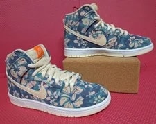 Nike SB Dunk High Hawaii Maui Wowie Shoes US Size 8 CZ2232-300 3