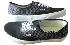 Vans — Vans Authentic Warped Checkerboard Skate Shoes — Sneaker — resale