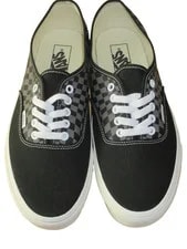 Vans Authentic Warped Checkerboard Skate Shoes 4