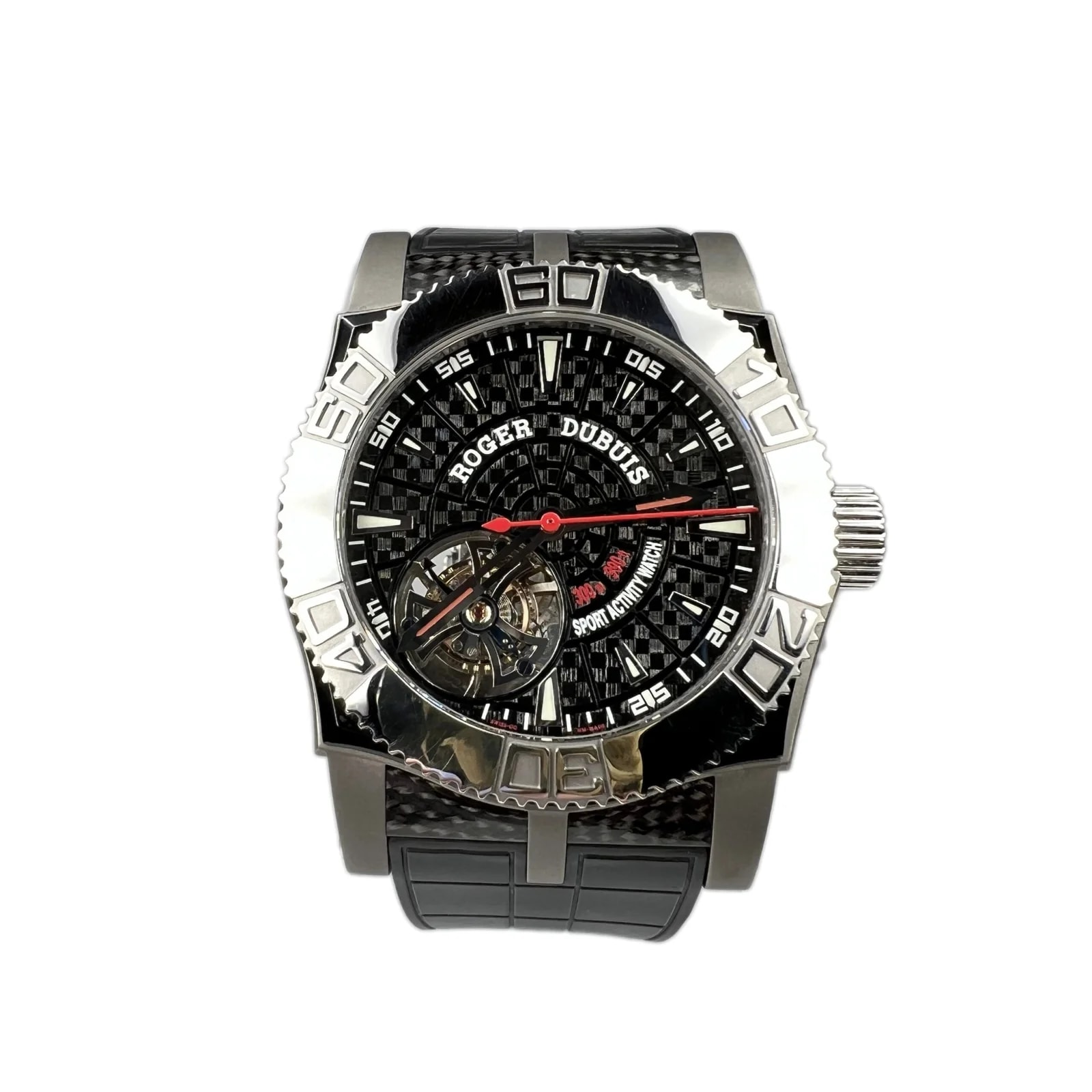 Worldofluxuryus — Roger Dubuis Easy Diver Flying Tourbillon Stainless Steel Limited Edition — Watch — resale