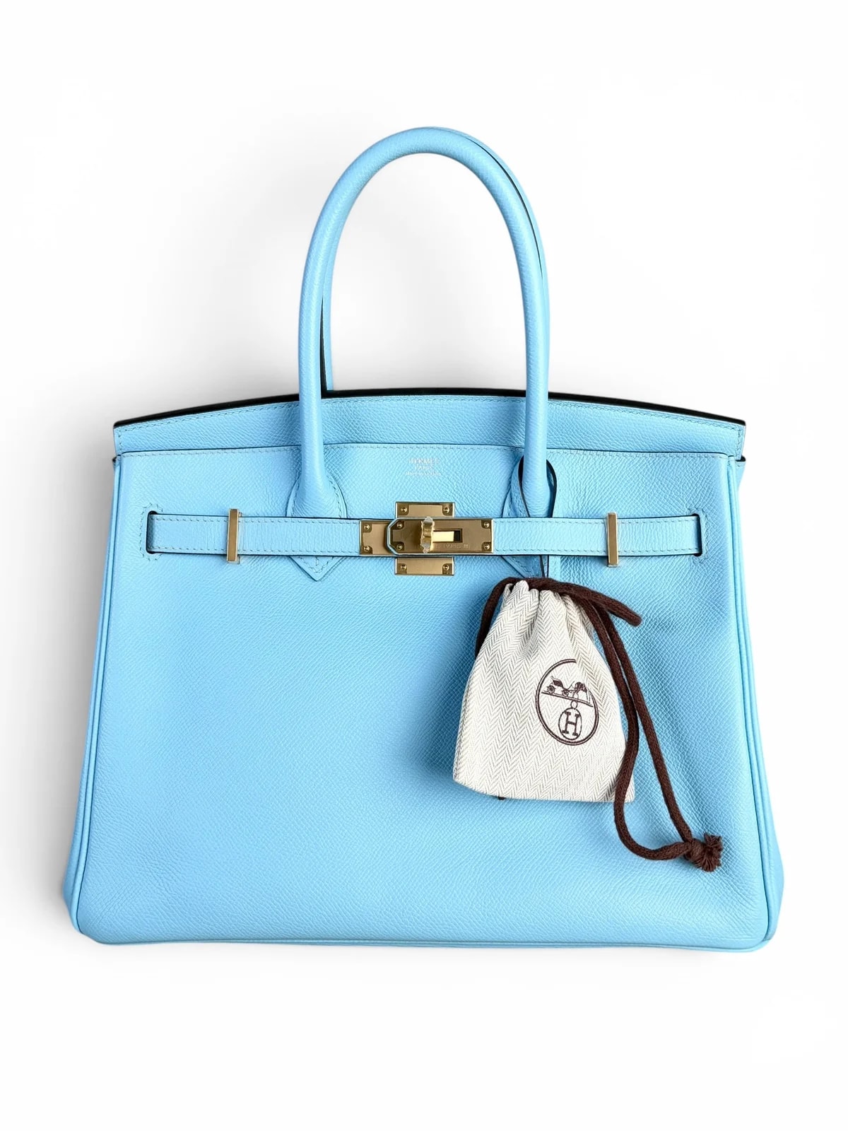 Season 2 Consign — Hermes Celeste Birkin 30 GHW — Handbag — resale