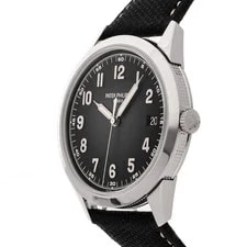 Patek Philippe Calatrava White Gold Auto 40mm Gray Dial Strap Watch 5226G-001 2