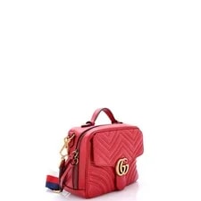 Gucci GG Marmont Zip Around Camera Matelasse Small 2