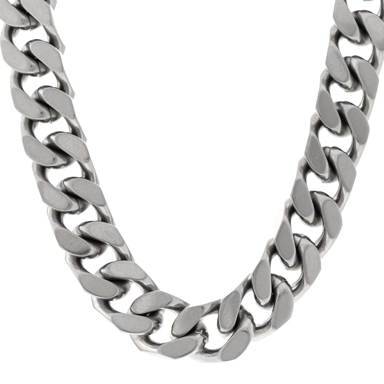 Saint Laurent — Metal Chain Choker Oxidized — Jewelry — resale