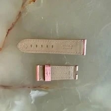Authentic Panerai Pink Alligator Strap Band 22mm 4