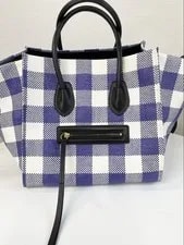 Celine Model Luggage Phantom Check Pattern Limited Edition Vhtf P 4