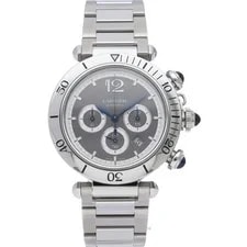 Cartier Pasha de Chronograph WSPA0027 Stainless Steel 41mm Gray Dial #LPW1203 2