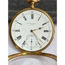 W/Box and Papers Pocket Patek Philippe Gondolo 56mm 18K Yellow Gold 2