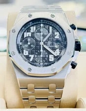Audemars Piguet Royal Oak Offshore Chronograph 42mm 25721ST Black Dial 2