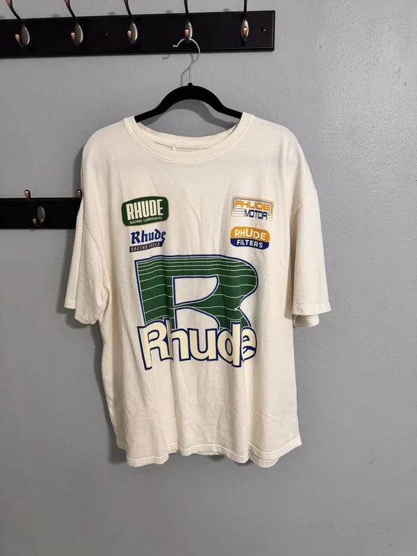 Rhude — Rhude Roadway Racing Tee — streetwear — resale
