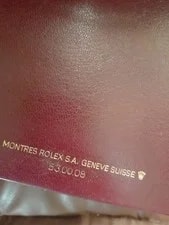 Rolex Arab Saudi BOX FOR ALL Gold Models 2