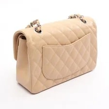 Chanel Matelasse W Flap Chain Grained SHW CC 2