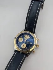 Breitling Chronomat B13048 40mm Automatic Chronograph Date Navy/Gold 3