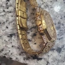 Audemars Piguet Royal Oak Offshore Automatic Chronograph Date Gold Bracelet 2