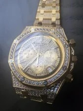 Audemars Piguet Royal Oak Offshore Automatic Chronograph Date Gold Bracelet 3