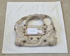 Balenciaga — Balenciaga City Giant With Rose Gold Hardware and Dust — Handbag — resale