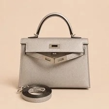 Hermès Kelly Sellier 20 | Metallic With Palladium 3