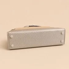 Hermès Kelly Sellier 20 | Metallic With Palladium 4