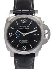 Panerai — Panerai Luminor Marina PAM 1312 Steel Black Dial 44mm B/P PAM01312 — Watch — resale