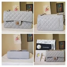 Chanel — $11,300 Chanel Classic Small Double Flap Ca.viar Hw Year 2021 — Handbag — resale