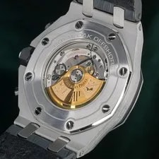 Audemars Piguet Royal Oak Offshore Elephant Grey Leather Steel SET 26470ST 3