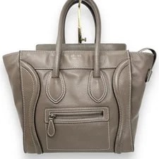 Celine Luggage Shopper Greige 26cm 2