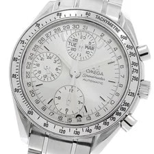 Omega Speedmaster 3523.3 Automatic 39mm Papers Silver Chronograph 2