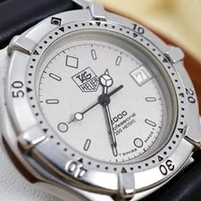 TAG Heuer Professional 200M Diver White Dial Quartz From Japan 2