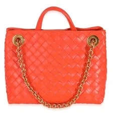 Bottega Veneta Small Andiamo With Chain 4