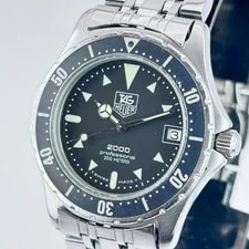 TAG Heuer Professional 973.006 , Black, , 3-Hand, Date, Black Dial 3