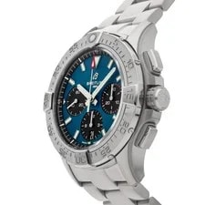Breitling Avenger B01 Chronograph Steel Auto 42mm Blue Bracelet AB0146101C1A1 2