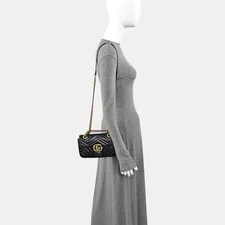 Gucci GG Marmont Small Matelassé ' - Very Good #GLDD5U 2