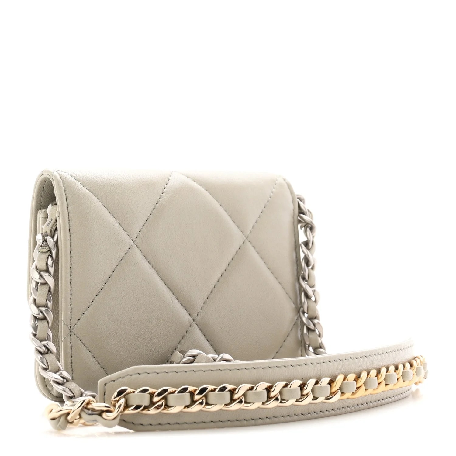 Chanel 19 Flap Coin With Chain 3