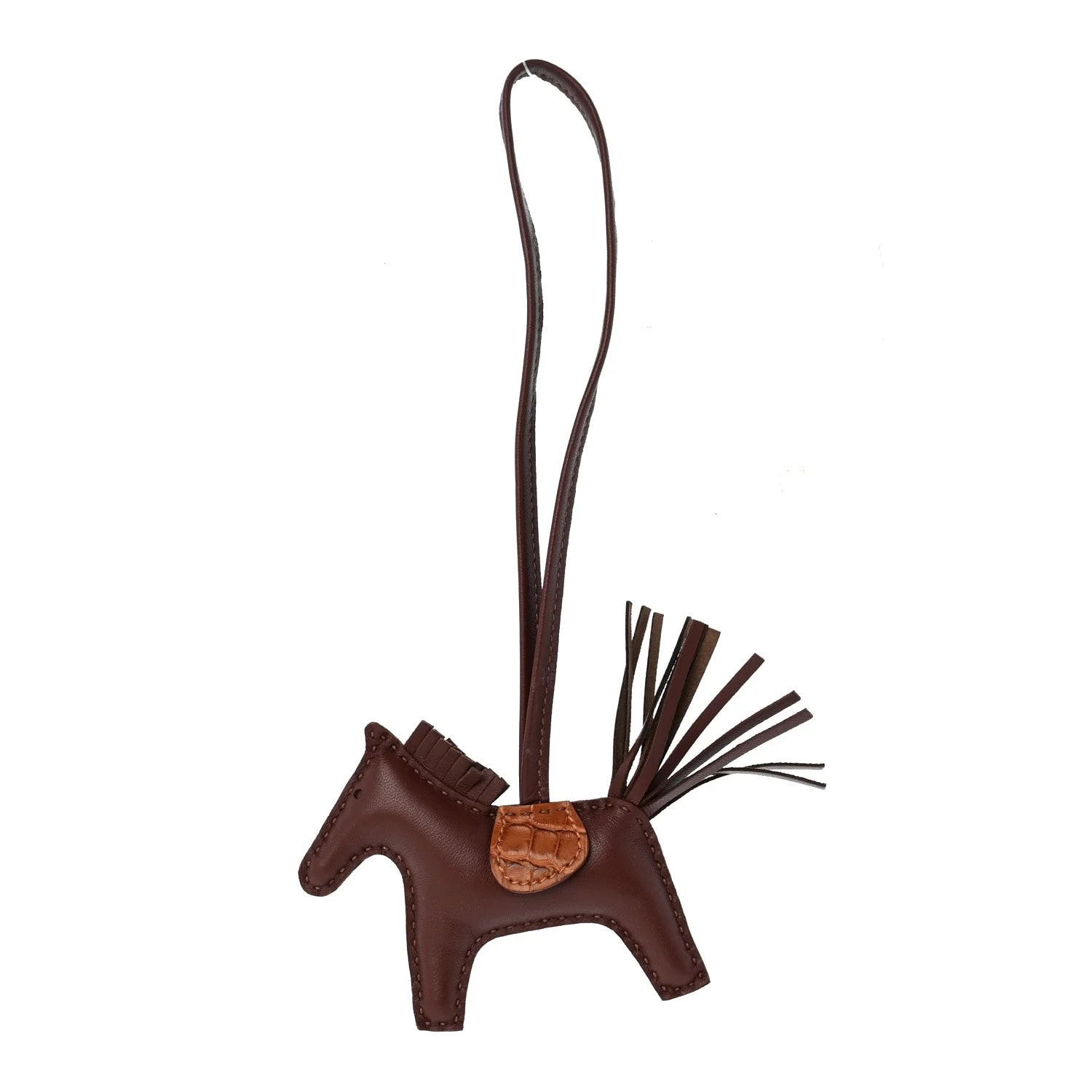 Hermès — Milo Matte Touch Grigri Rodeo Horse Bag Charm Terre — Accessory — resale