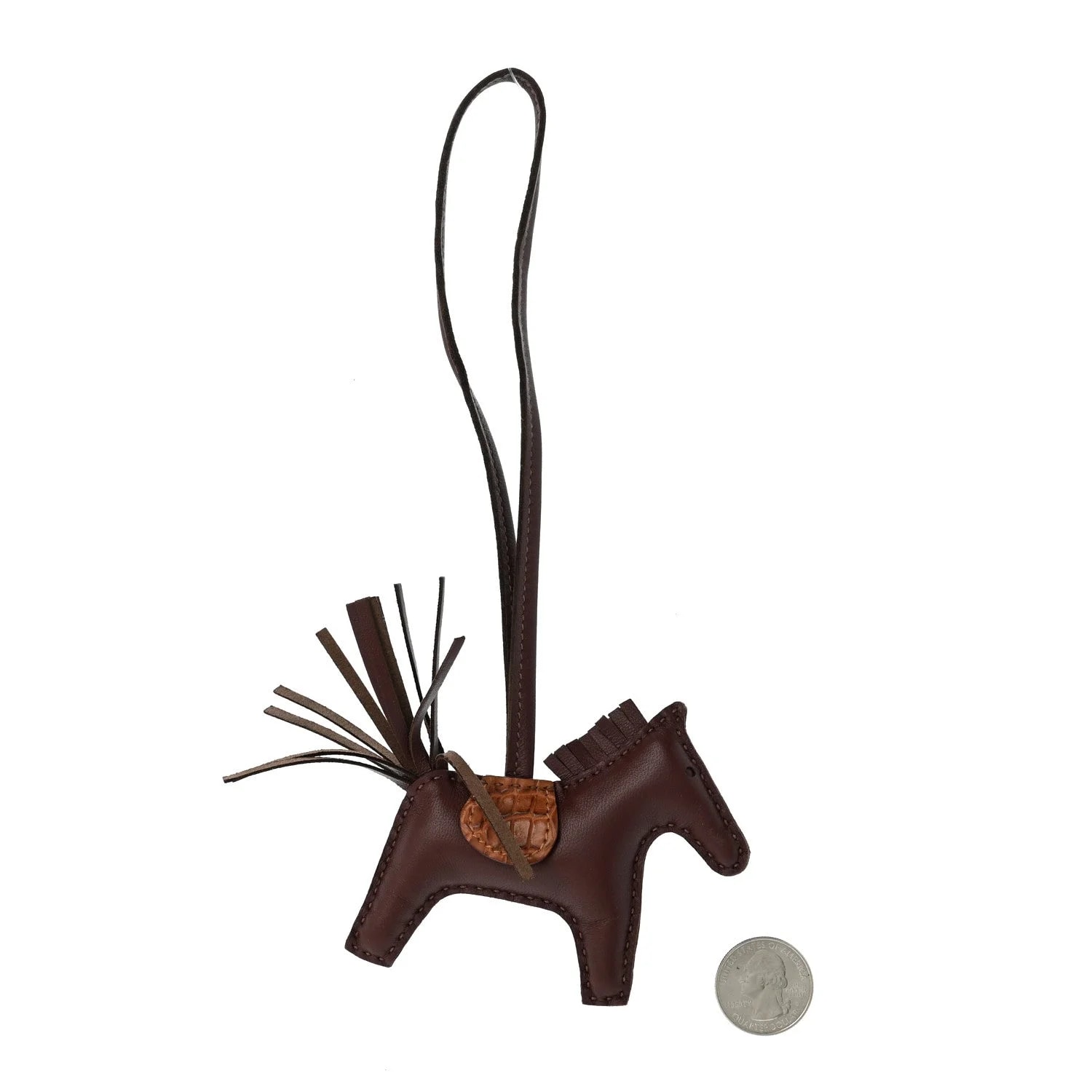 Milo Matte Touch Grigri Rodeo Horse Bag Charm Terre 2