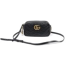 Gucci — Gucci Matelassé Chevron GG Marmont Small Chain 160219179 [P] — Handbag — resale
