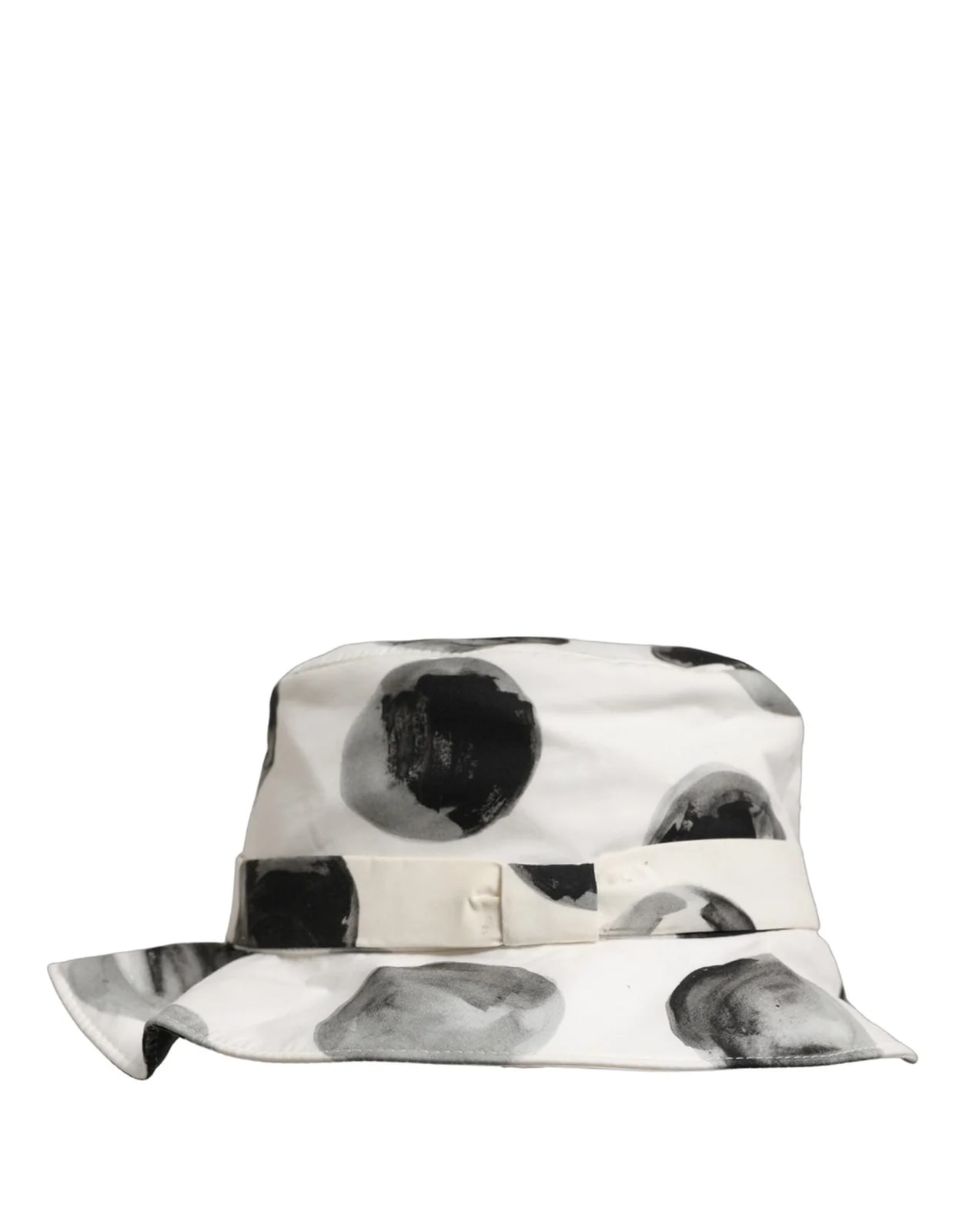 Dolce & Gabbana — Dolce & Gabbana Polka Dot Cotton Bucket Capello Hat — Accessory — resale