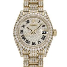 Rolex Datejust 28 279458RBR '' Yelow Gold Diamond Set Jubilee (2021) 4
