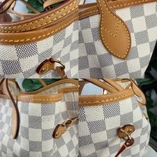 Authentic Louis Vuitton Neverfull With Vachetta 4