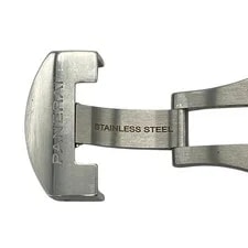 Officine Panerai Silver Stainless Steel 22mm Buckle Genuine 4