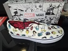 Vans Marvel Heads/Mlt Size 9 With OG Box Never Worn 2