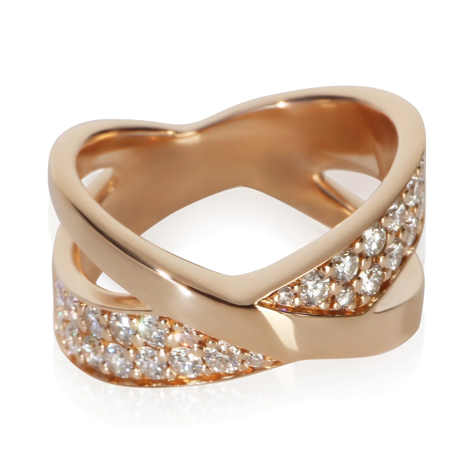 Tiffany & Co. — Tiffany & Co. Rose Gold Atlas X Wide 18k — Jewelry — resale