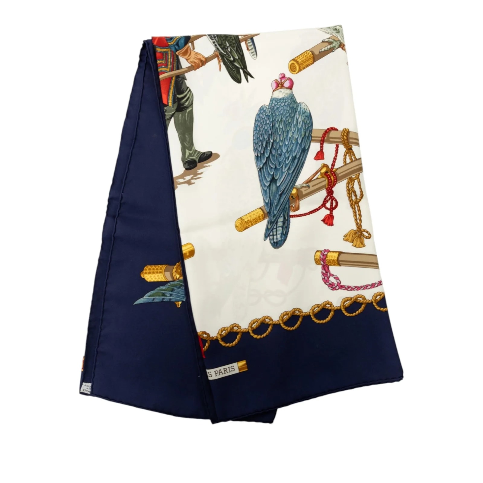 Hermès — Les Oiseaux du Roy Scarf 90 — Accessory — resale
