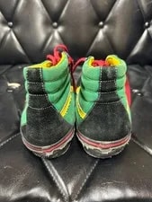 9.5US Vans Sk8-Hi Rasta Pack Size9 1/2 LTD Original Coll 2