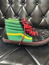 9.5US Vans Sk8-Hi Rasta Pack Size9 1/2 LTD Original Coll 3