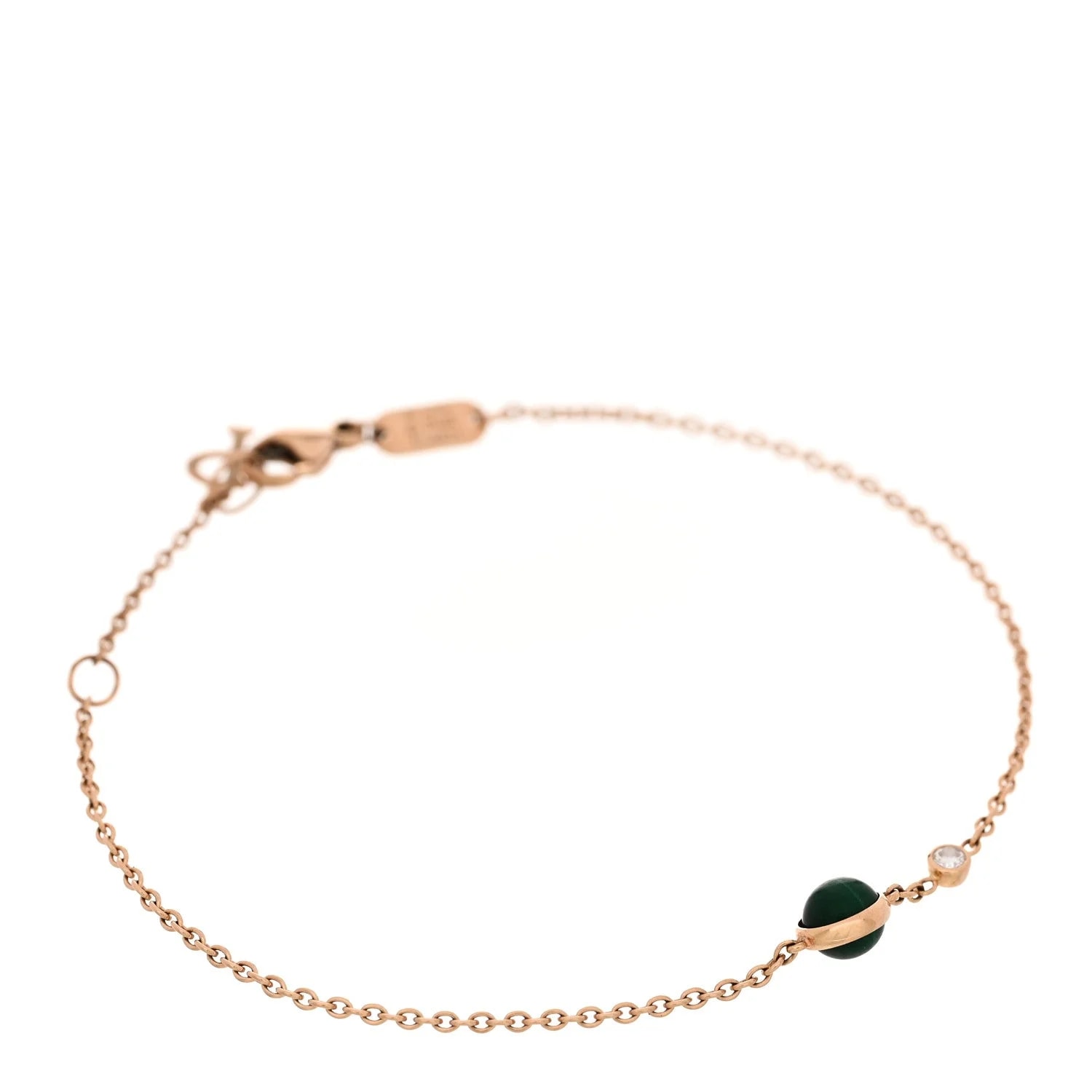 Piaget — 18K Rose Gold Malachite Possession — Jewelry — resale