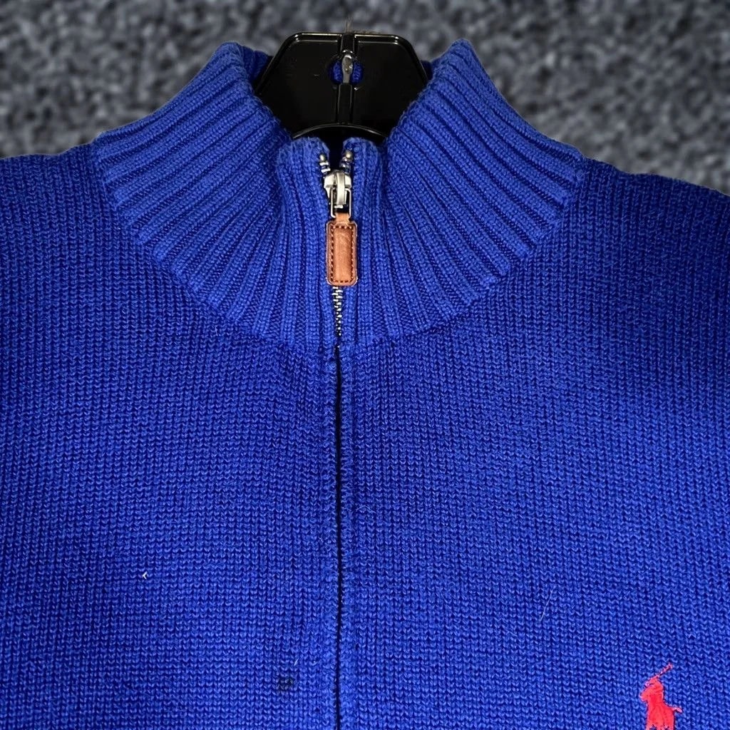 Polo Ralph Lauren — Polo Ralph Lauren Sweater XL 1/4 Zip Cotton Pony Logo — streetwear — resale